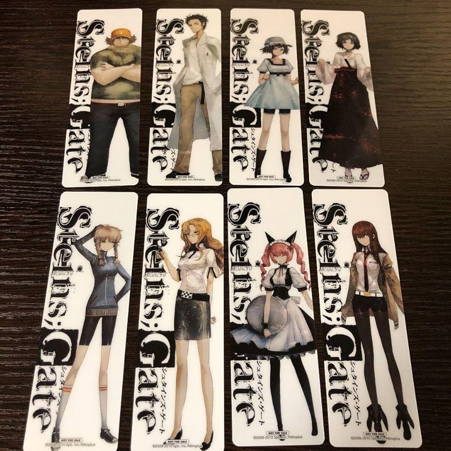 Amazon.co.jp: 15 STEINSGATE シュタインズゲート しおり 8枚